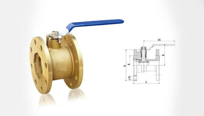 Flanged Bronze valve