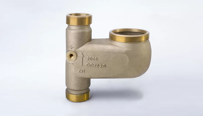 Bronze Water Meter Body Parts