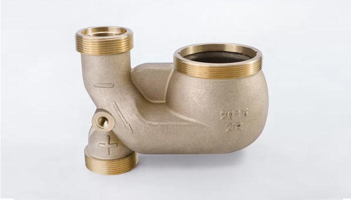 Bronze Water Meter Body Parts