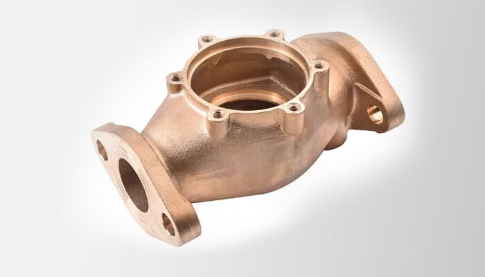 Bronze water meter body parts